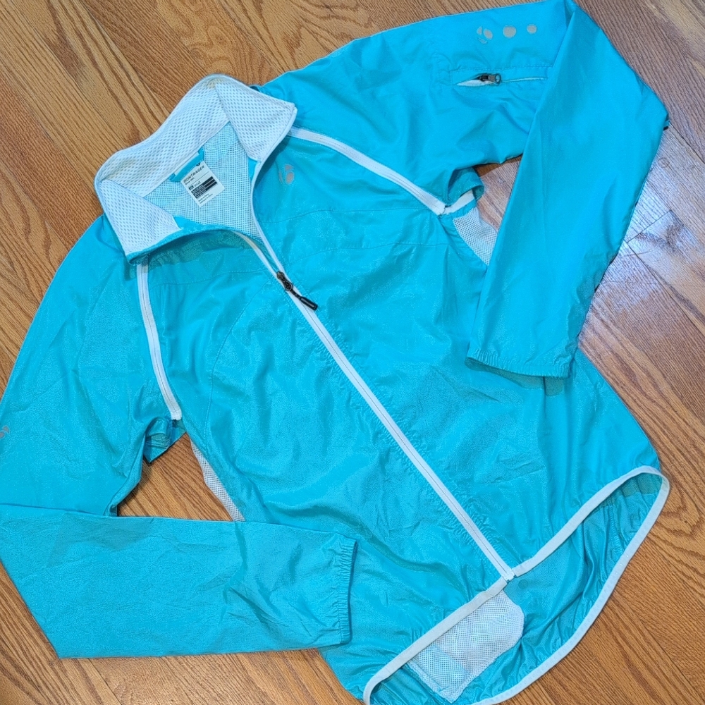 Women's Lightweight Turquoise Cycling Jacket